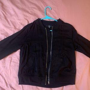 Lulu’s Black Bomber Jacket